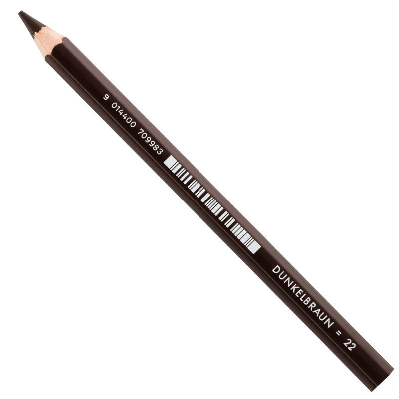 JOLLY Buntstift X-BIG Jumbo-Farbstift Einzelstift dunkelbraun