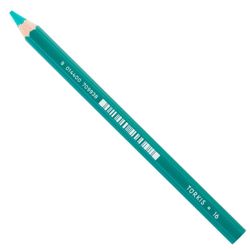 JOLLY Buntstift X-BIG Jumbo-Farbstift Einzelstift türkis