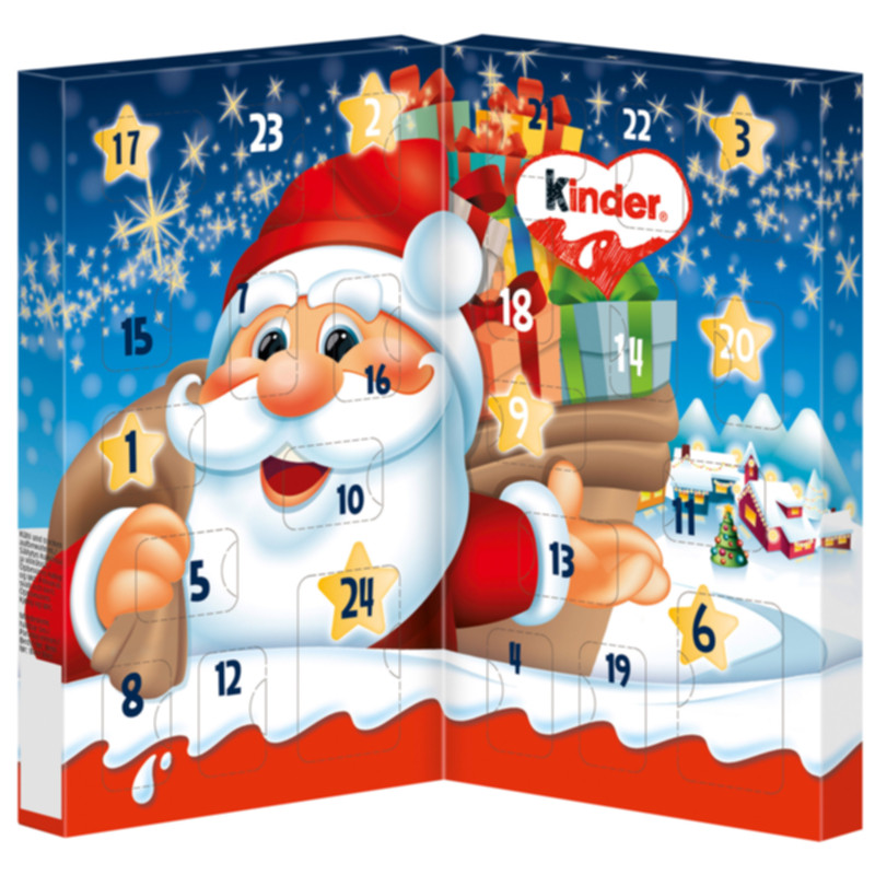 Kinder Mix Tisch-Adventkalender 113g