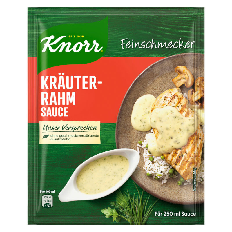 Knorr Feinschmecker Kräuter Rahm 250 ml