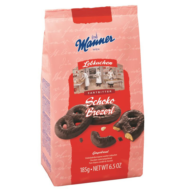 Manner Lebkuchenbrezerl 185 g