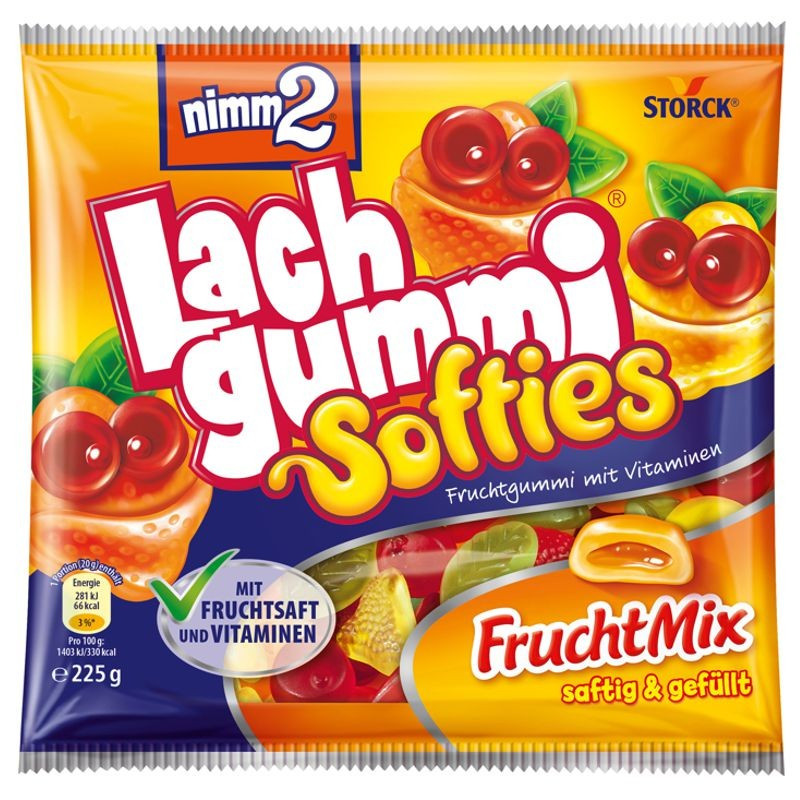 Nimm2 Lachgummi Softies 225g