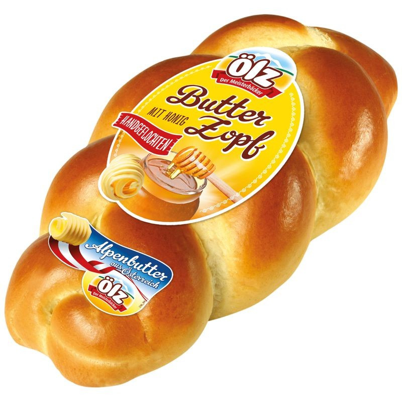 Ölz Butterzopf mit Honig 500g