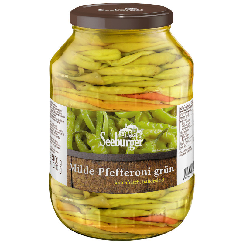 Seeburger Pfefferoni mild grün 2650ml