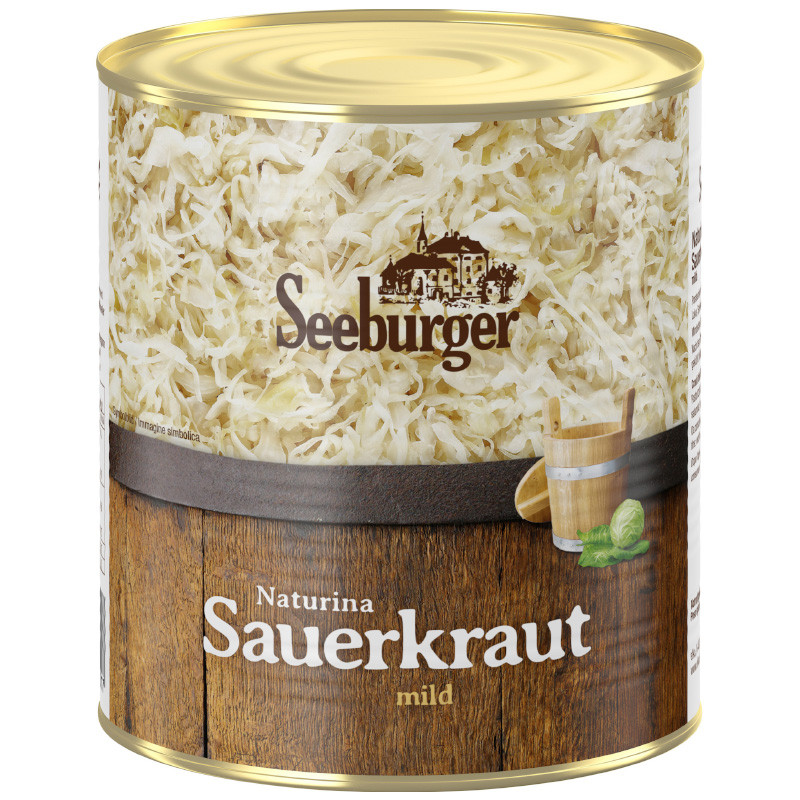 Seeburger Sauerkraut Dose 825ml
