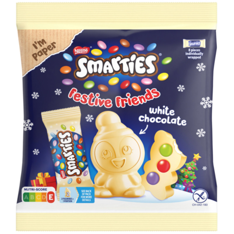Smarties Festive Friends White 65g