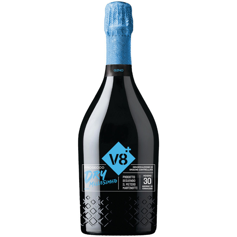 V8+ Carlo Prosecco DOC Millesimato Brut Venetien 0,75 l