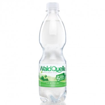 Waldquelle Mineralwasser spritzig PET 0,5 Liter