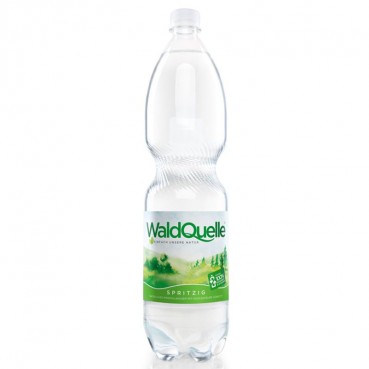 Waldquelle Mineralwasser spritzig PET 1,5 Liter