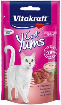 Vitakraft Cat Yums® + Leberwurst