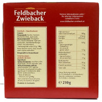 Feldbacher Zwieback 210g