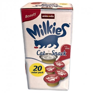 Animonda Milkies Beauty CAT Snack mit Zink 20x15g