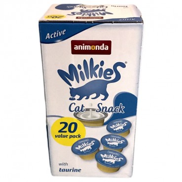 Animonda Milkies Activ CAT Snack mit Taurin 20x15g