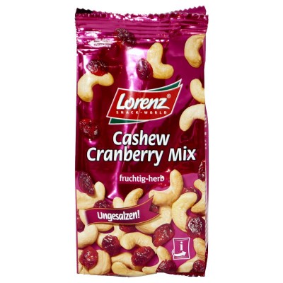 Lorenz Cashew Cranberry Mix 150g