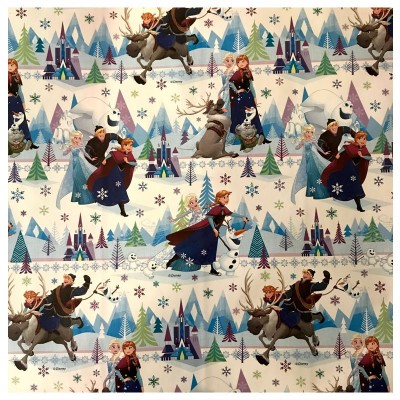 Zoewie Disney Weihnachten Geschenkspapier Eiskönigin 2mx70cm