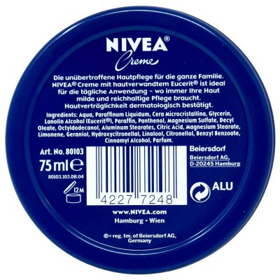 Preview: Nivea Pflegecreme 75ml