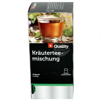 Quality Tee Kräutermischung Tassenportionen 25er