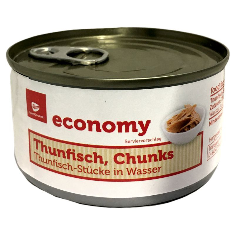 Economy Thunfischstücke in Wasser 185g
