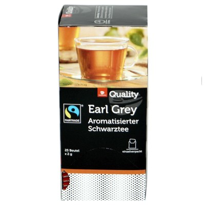 Quality Tee Earl Grey Tassenportionen 25er