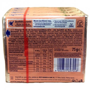 Manner Neapolitaner 4x75g