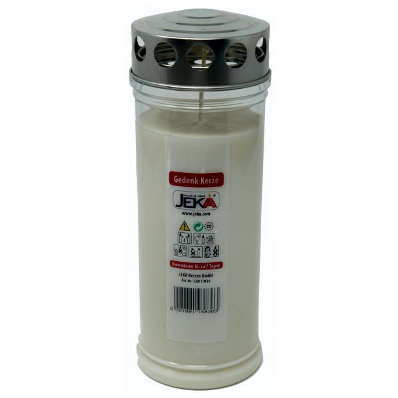 Preview: Jeka Gedenkkerze 215x75mm 