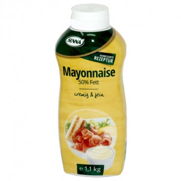 Senna Mayonnaise 50% Fett 1,2 kg
