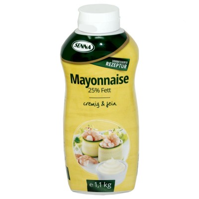 Senna Mayonnaise 25% Fett 1,2 kg