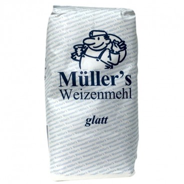 Müllers Weizenmehl glatt Type 700 1 kg