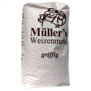 Müllers Weizenmehl griffig Type 700 1 kg