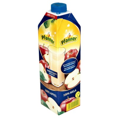 Pfanner Apfelsaft naturtrüb Direktsaft 1l