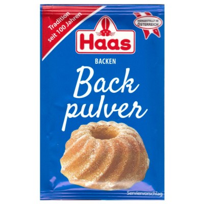 Haas Backpulver 3er