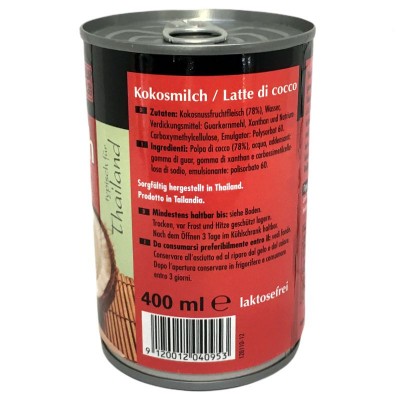 Preview: Shan Shi Kokosmilch 416g
