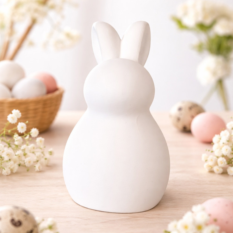 Deko Hase BEN schlicht modern Osterdeko weiß kaufen