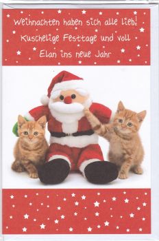Weihnachtskarte mit Kuvert - 22-3833