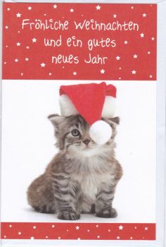 Weihnachtskarte mit Kuvert - 22-3838