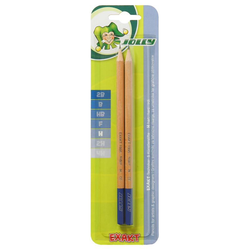JOLLY Graphitstifte H Serie EXAKT 2er Blister