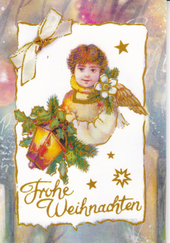 Geschenkanhänger Klappkarte 7,5x5,5 - 1 Stück