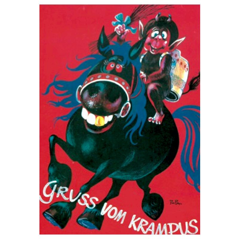 Ansichtskarten Krampus „Gruß vom Krampus“