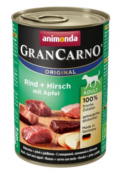 Animonda GranCarno Adult Rind, Hirsch & Apfel 6x400g