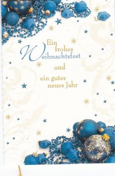 Geschenkanhänger Klappkarte 7,5x5,5 - 1 Stück