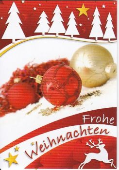 Geschenkanhänger Klappkarte 7,5x5,5 - 1 Stück