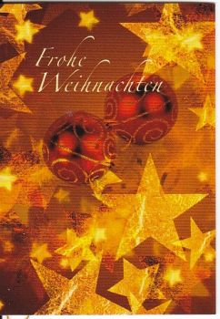 Geschenkanhänger Klappkarte 7,5x5,5 - 1 Stück