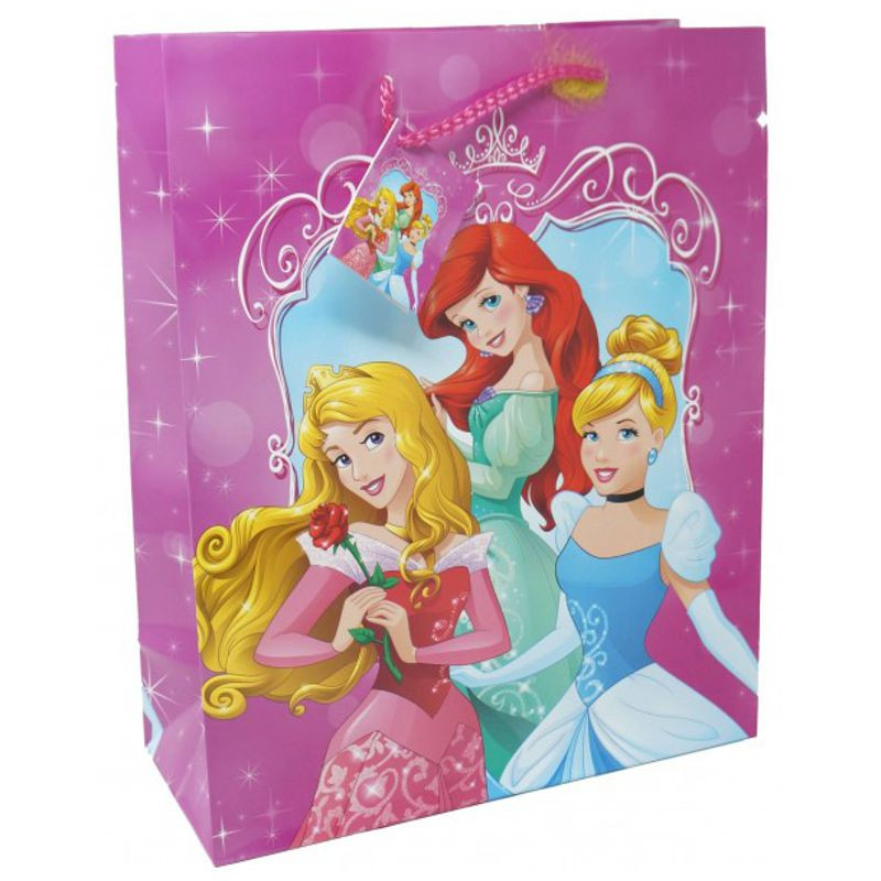 Disney Geschenkstasche Prinzessin 26 cm x 32 cm x 12 cm