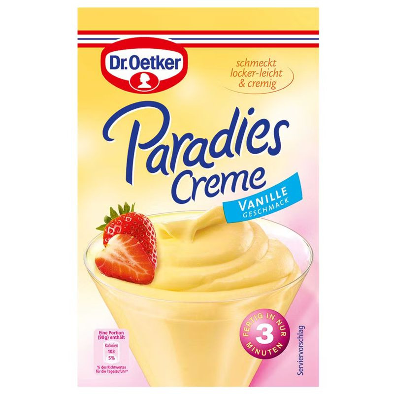 Dr. Oetker Paradiescreme Vanille 60 g