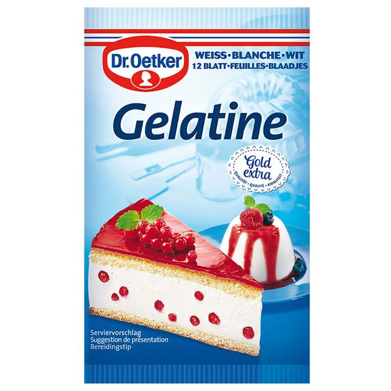 Dr. Oetker Blattgelatine 12 Blatt 20 g