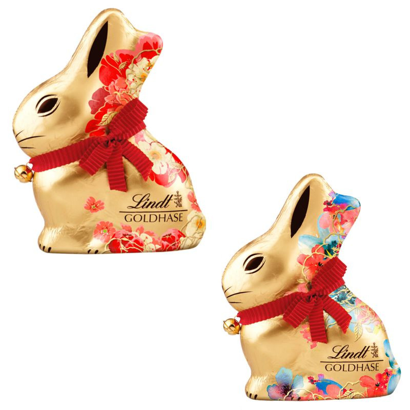 Lindt Goldhase Blumen Edition 200g