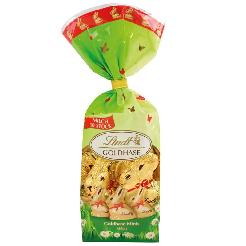 Lindt Goldhase Mini Milch Beutel 105 g