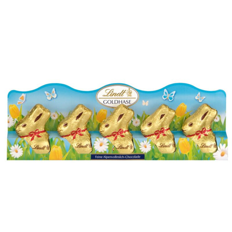 Lindt Mini Goldhase 5 x 10 g