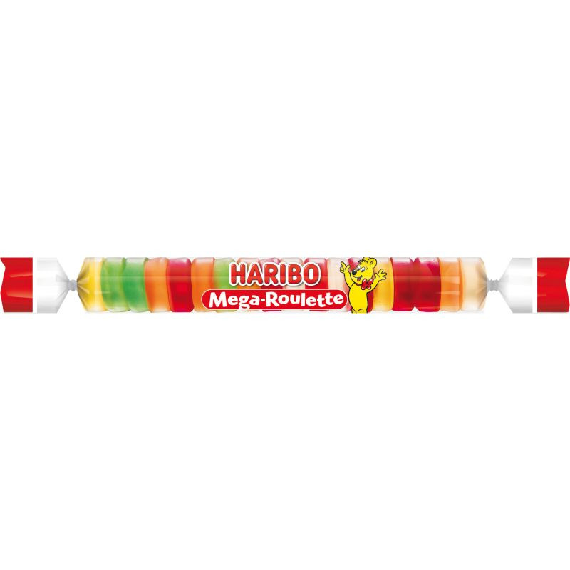 Haribo Mega Roulette Fruchtgummi 45 g Bunte Glücksräder