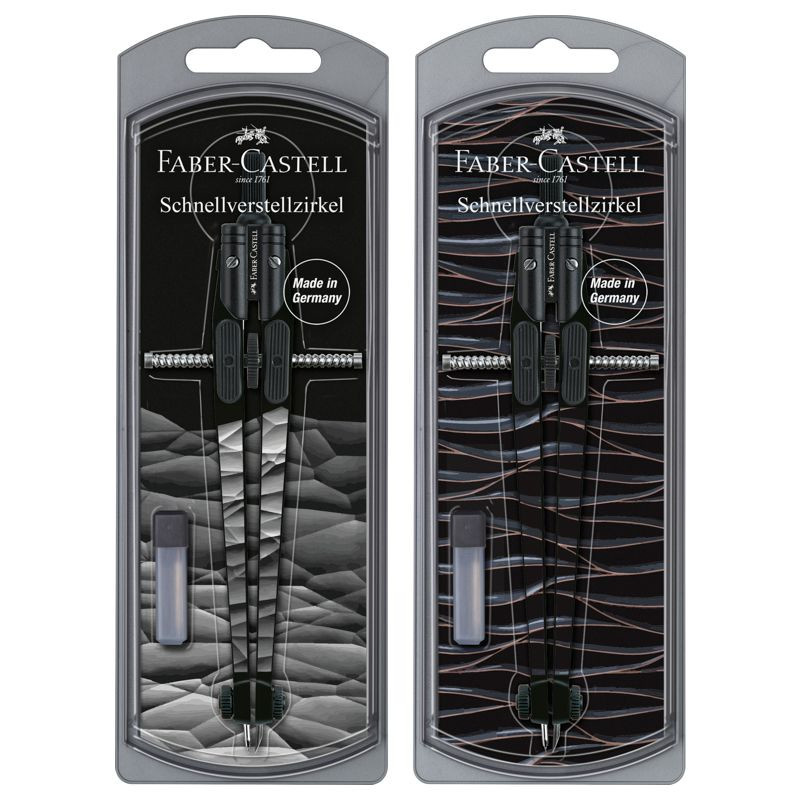 Faber-Castell Schnellverstellzirkel Boys 2 Motive